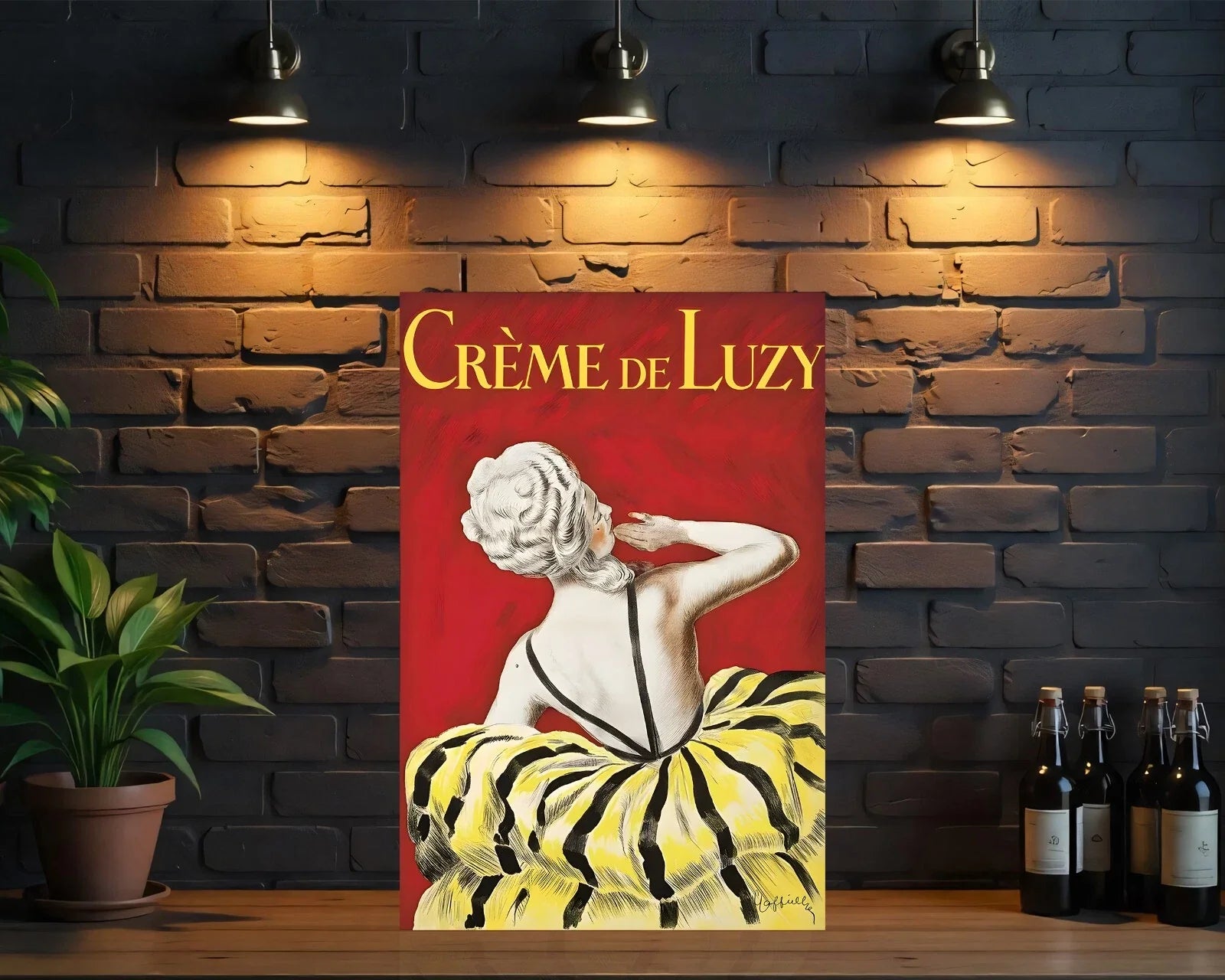 Crème de Luzy Vintage French Metal Tabela