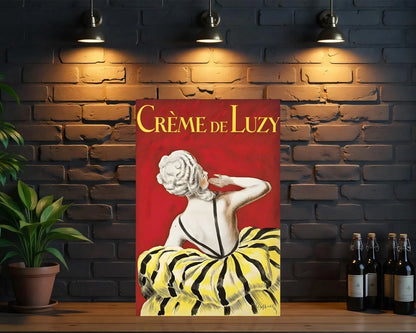 Crème de Luzy Vintage French Metal Tabela