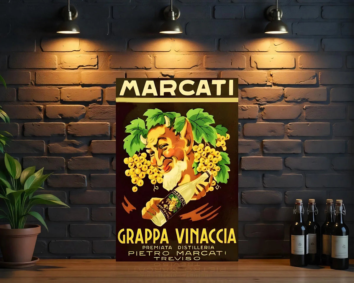 Marcati Grappa Vinaccia Metal Tabela