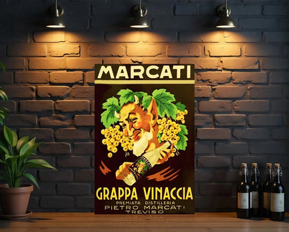 Marcati Grappa Vinaccia Metal Tabela