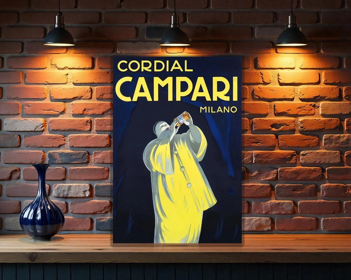 Campari Cordial MILANO Metal Tabela