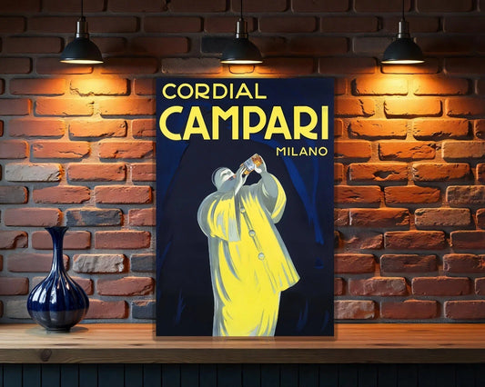 Campari Cordial MILANO Metal Tabela