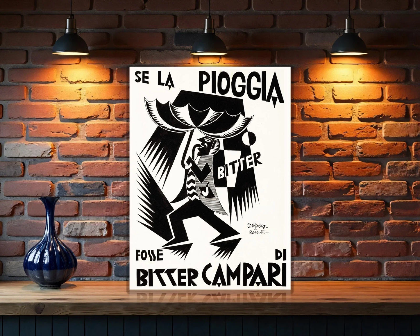 Campari Se La Pioggia Metal Tabela