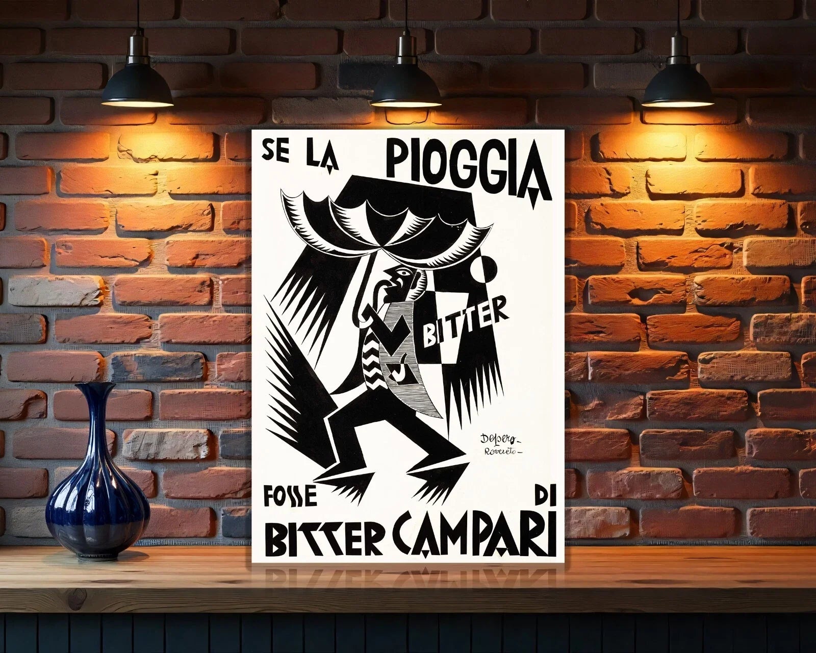Campari Se La Pioggia Metal Tabela