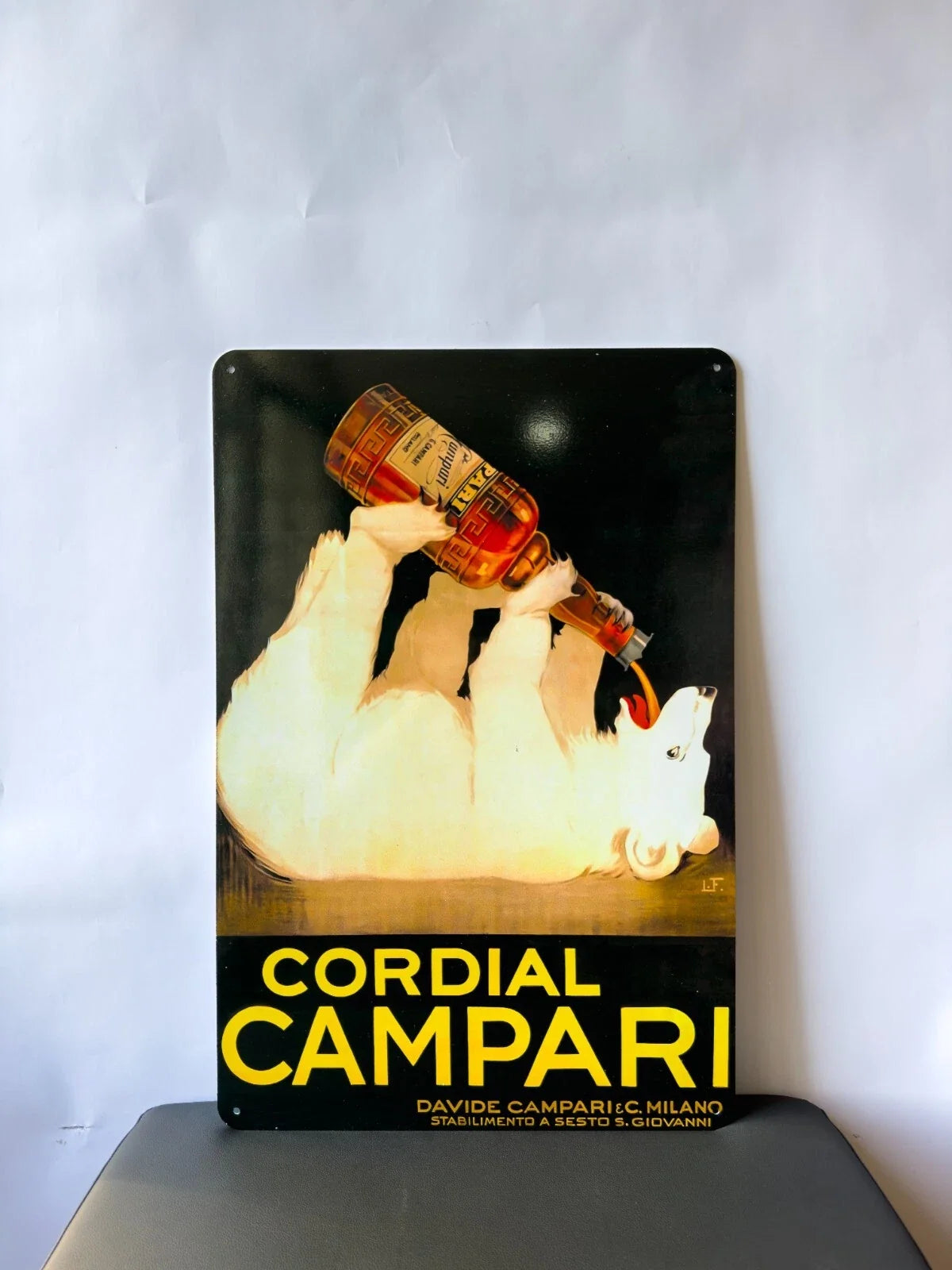 Campari Cordial POLAR BEAR Metal Tabela