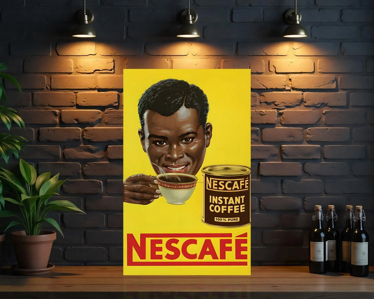 NESCAFÉ Vintage Coffee Metal Tabela