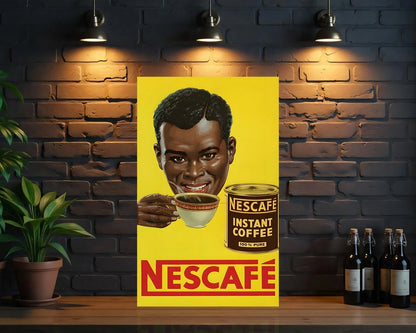 NESCAFÉ Vintage Coffee Metal Tabela