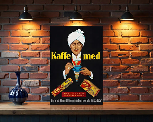 Rich's Kaffe Metal Tabela