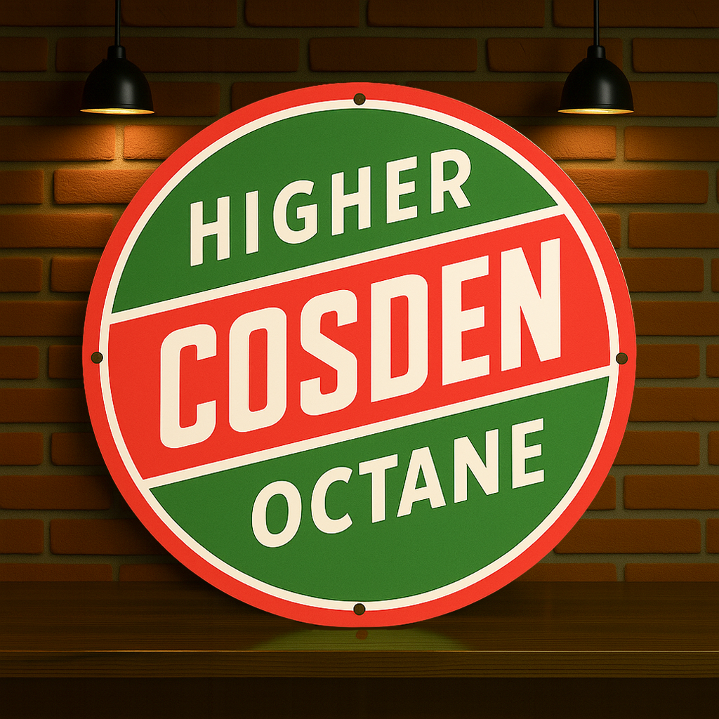 Higher Cosden Octane Metal Tabela