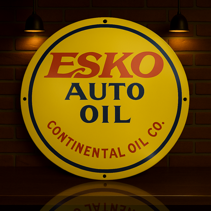 Esko Auto Oil Metal Tabela