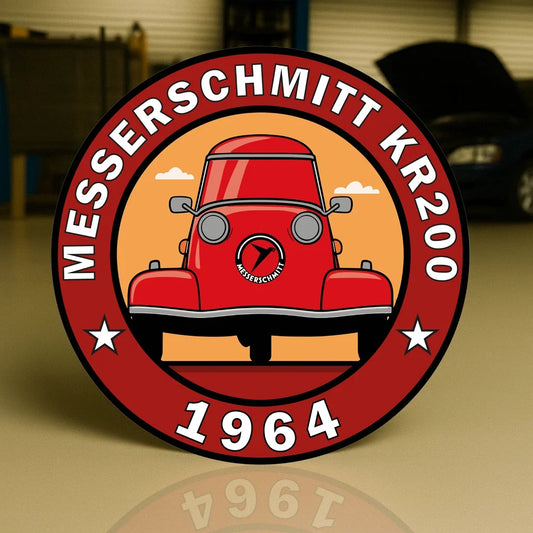 MESSERSCHMITT KR200 (1964) The Microcar Marvel Metal Tabela