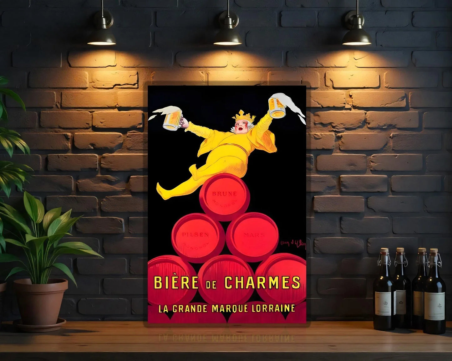 Bière de Charmes Metal Tabela