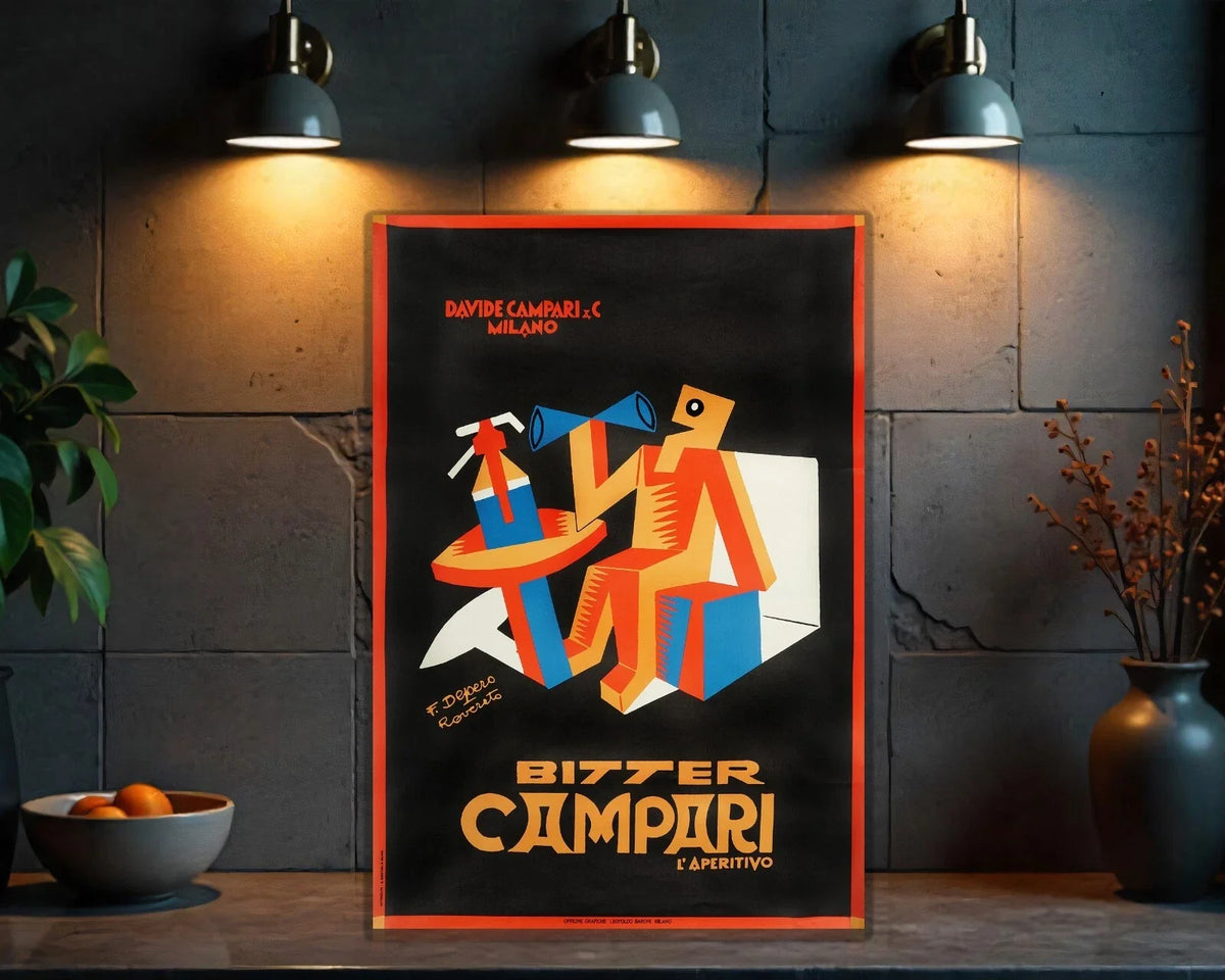 Campari Bitter Metal Tabela