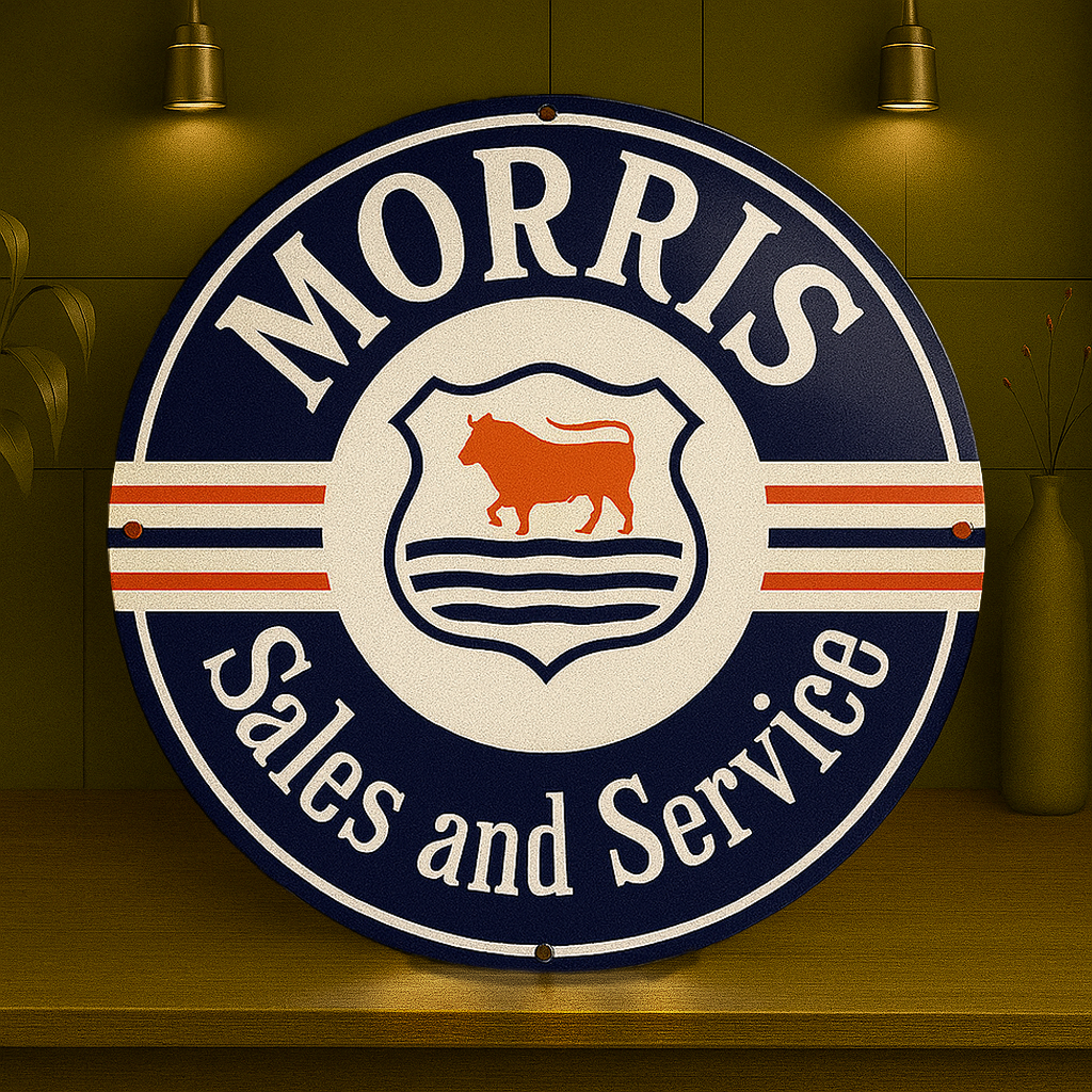 Morris Sales and Service Metal Tabela