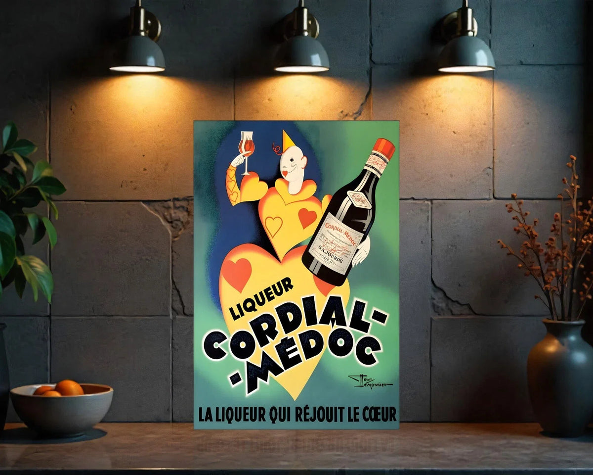 Cordial - Médoc French Liquor Metal Tabela