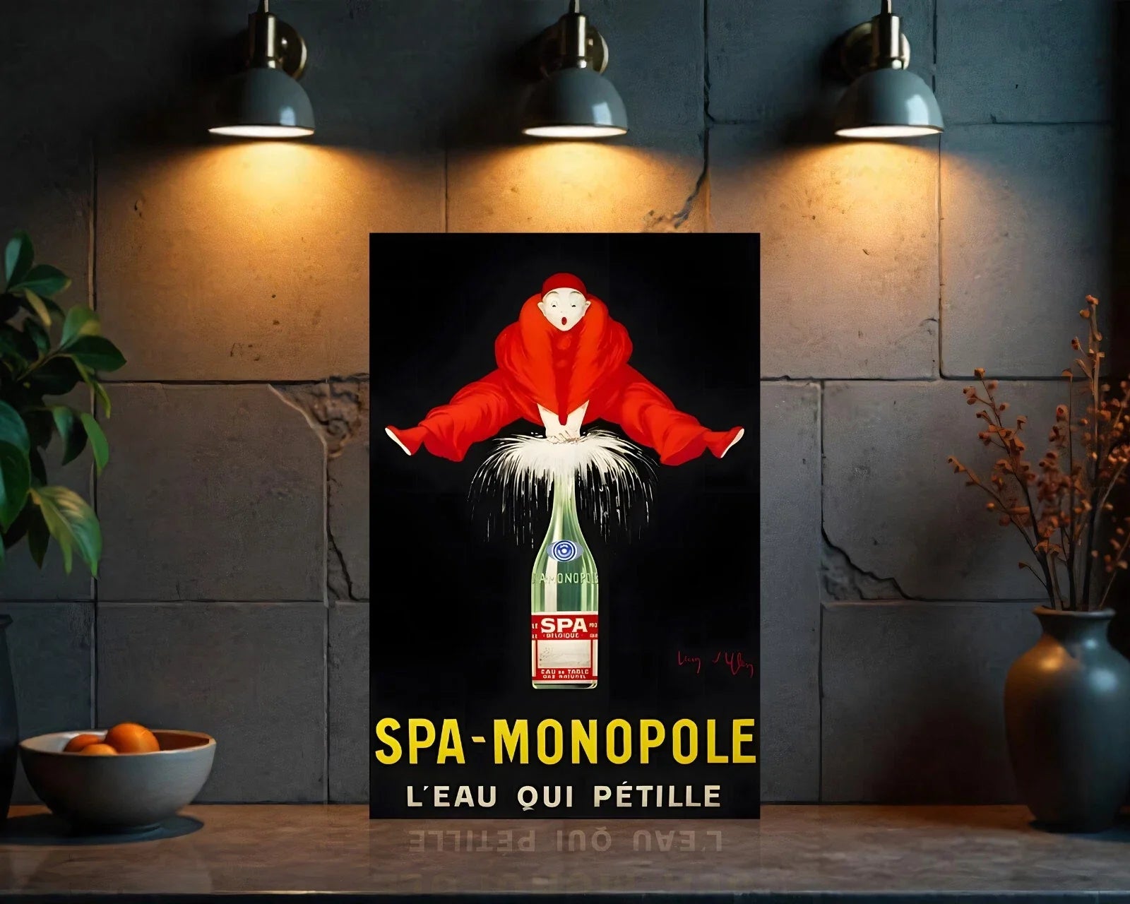 SPA Monopole - L'Eau Qui Pétille Eition Metal Tabela