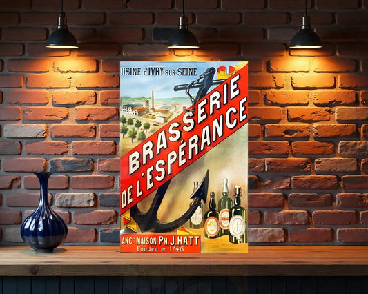 Brasserie de l'Espérance Metal Tabela