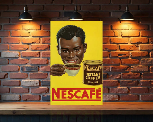 NESCAFÉ Vintage Coffee Metal Tabela