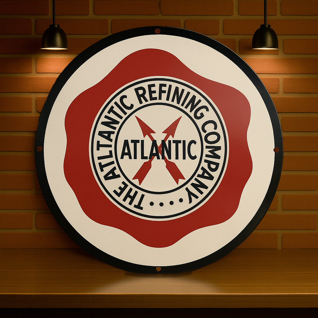 THE Atlantic Refining Company Metal Tabela