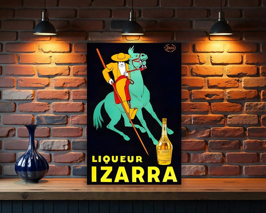 Liqueur Izarra Metal Tabela