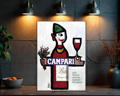 Campari German Herb Aroma Metal Tabela