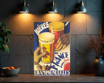 Bières de France Champigneulles Metal Tabela