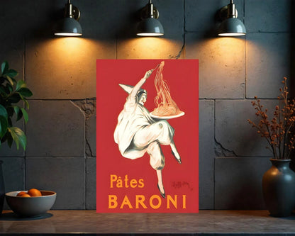 Pâtes Baroni Metal Tabela