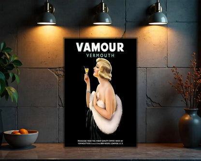 Vamour Vermouth Metal Tabela