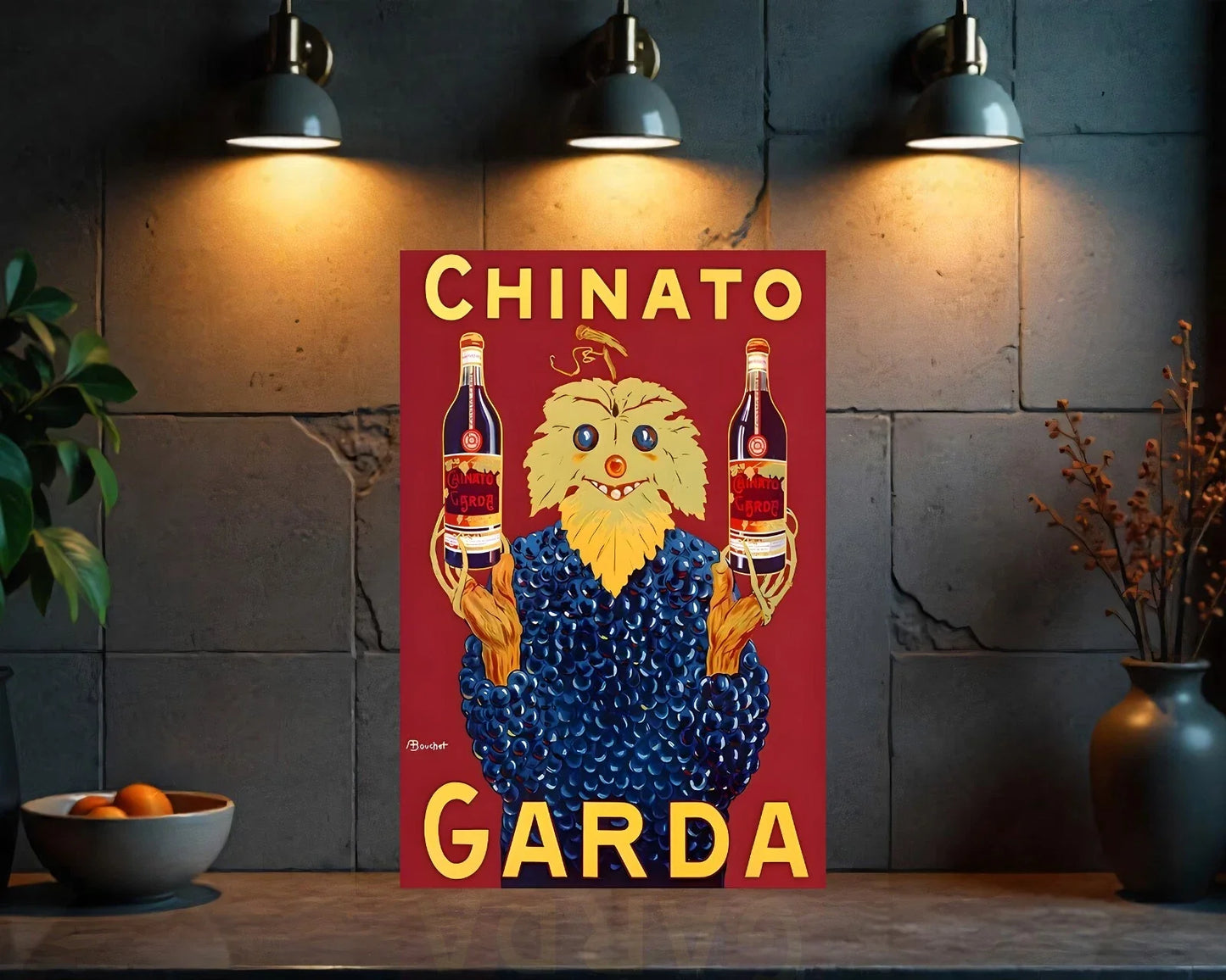 Chinato Garda Italian Metal Tabela