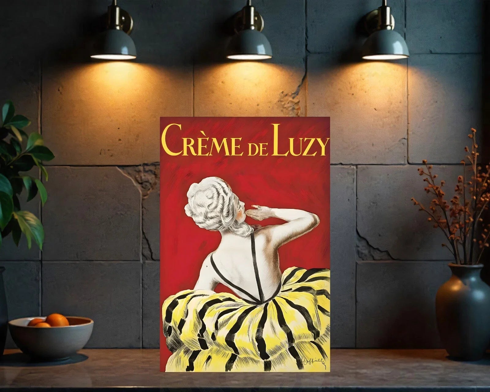 Crème de Luzy Vintage French Metal Tabela