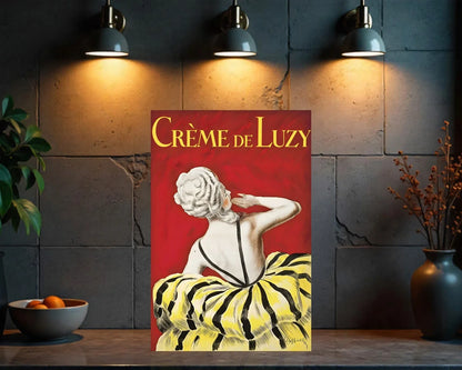 Crème de Luzy Vintage French Metal Tabela