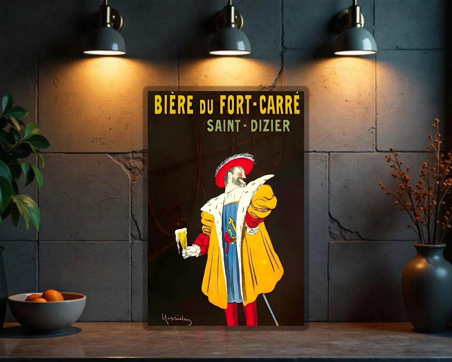 Bière du Fort - Carré Saint - Dizier Metal Tabela