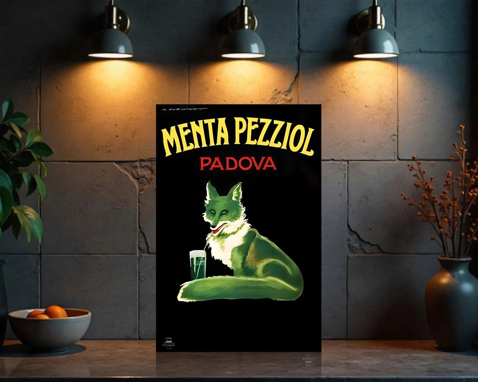 Menta Pezziol Padova Metal Tabela