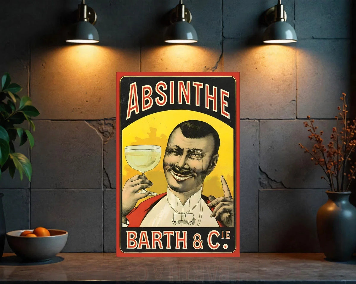 ABSINTHE Barth & Cie Metal Tabela