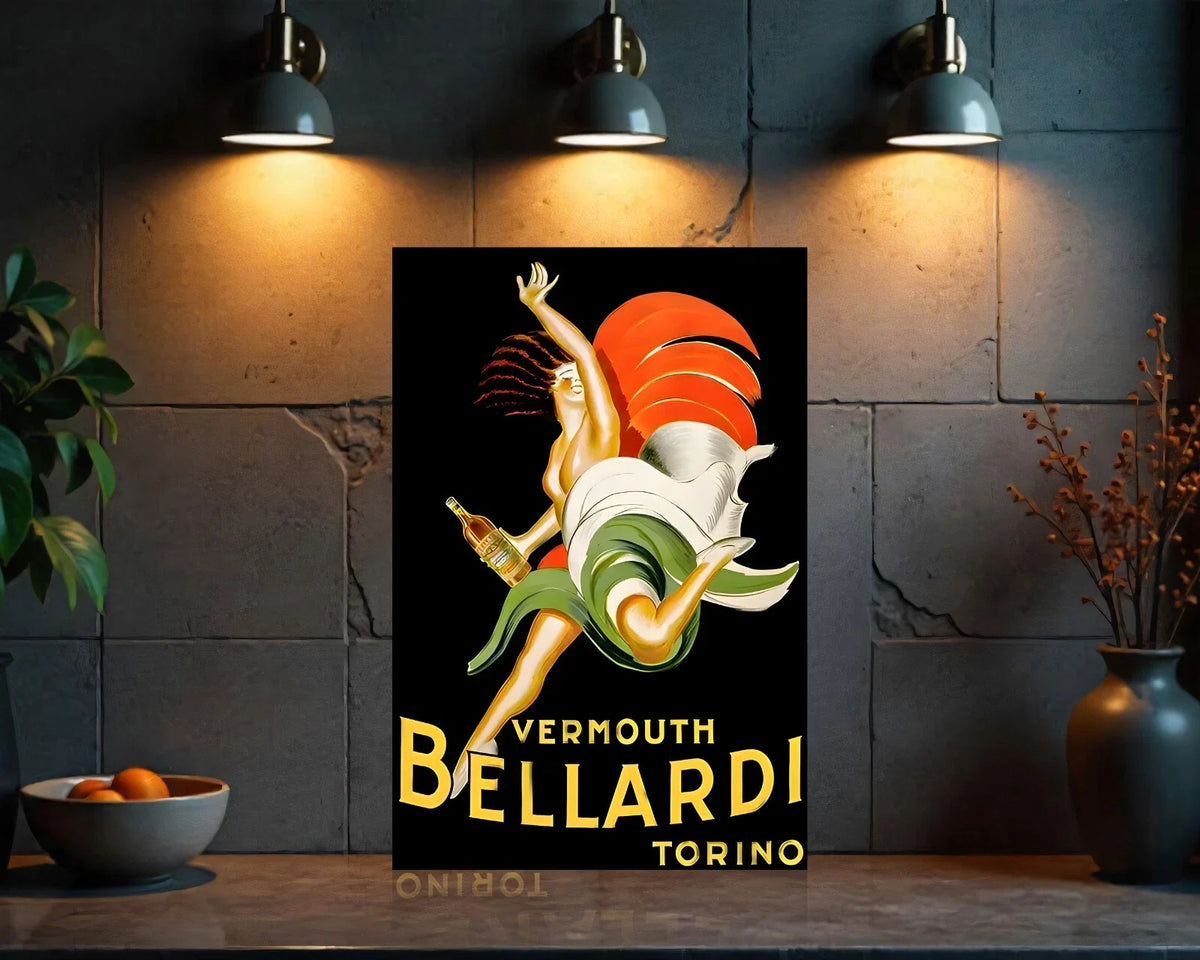 Bellardi Vermouth Torino Metal Tabela