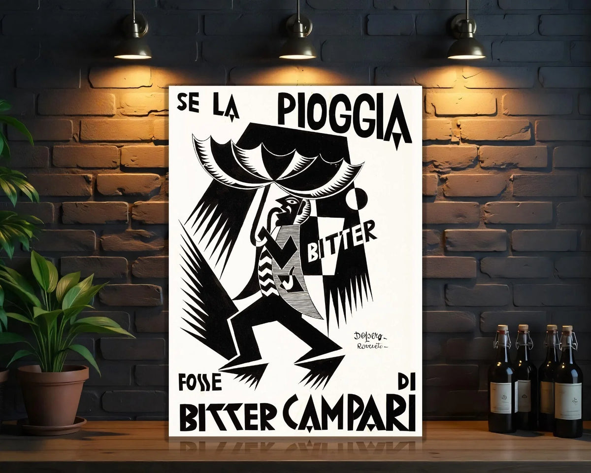 Campari Se La Pioggia Metal Tabela