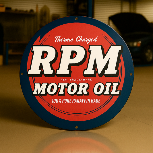 RPM Motor Oil Metal Tabela