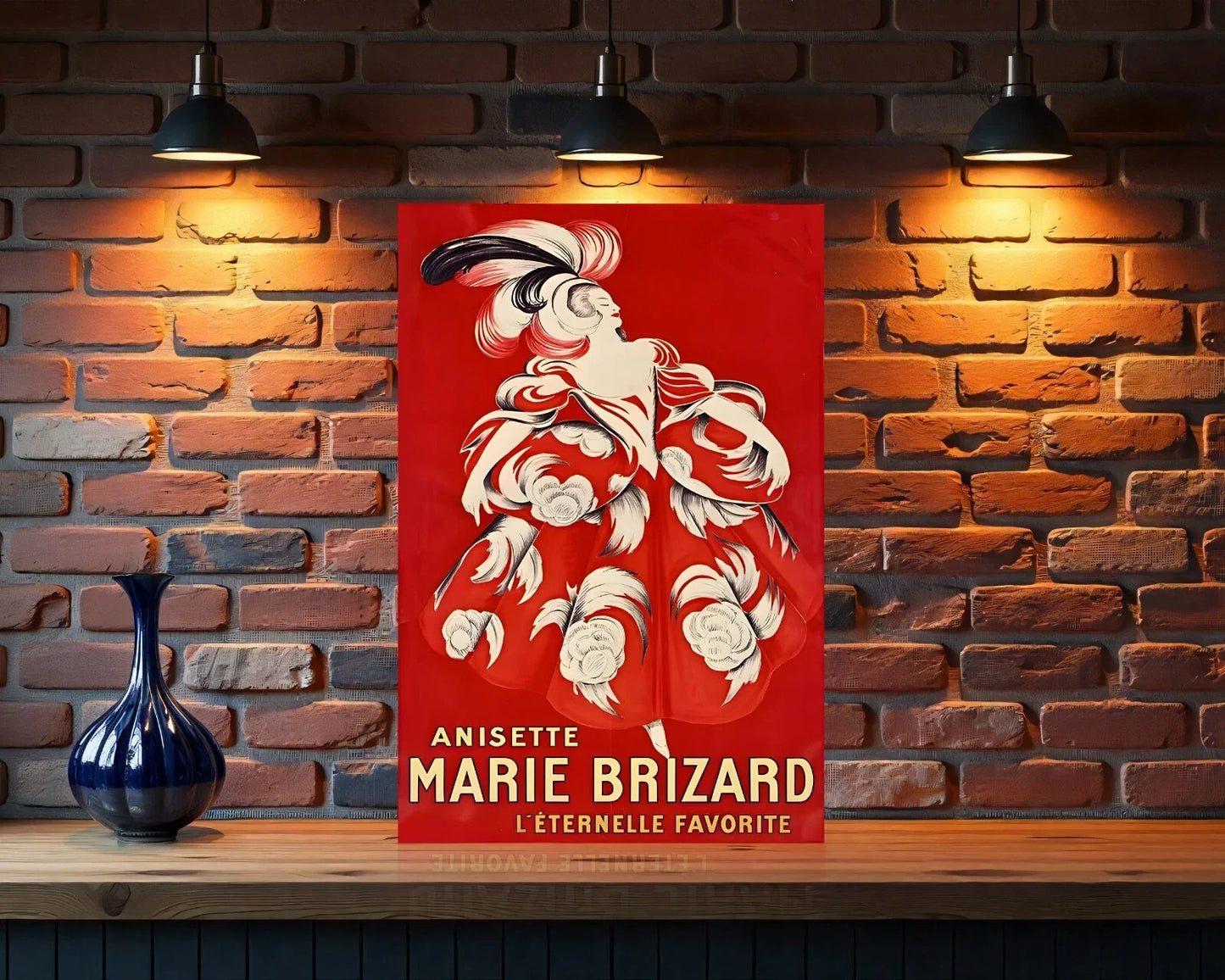 Marie Brizard Anisette Metal Tabela