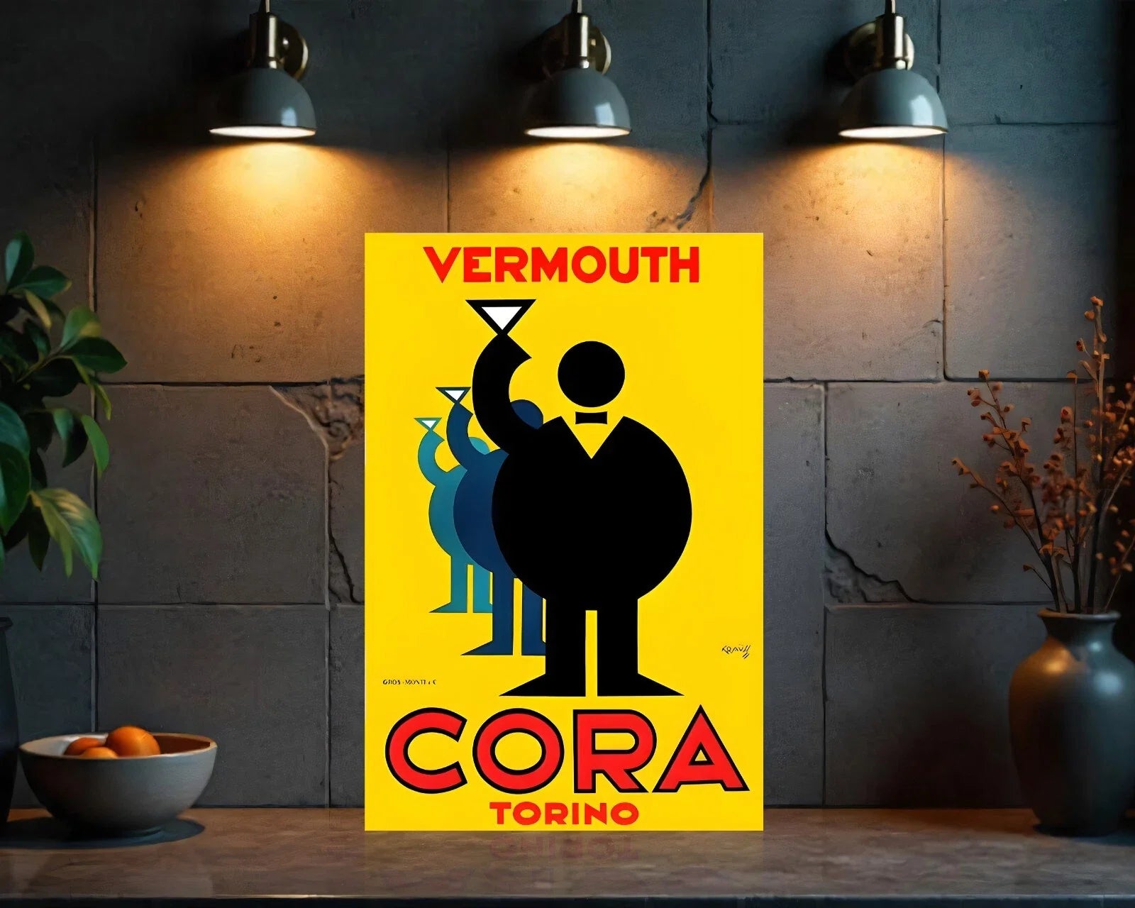 Cora Torino Vermouth Metal Tabela