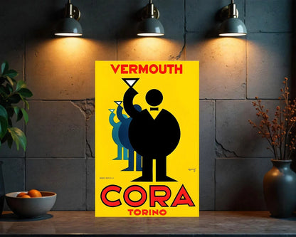 Cora Torino Vermouth Metal Tabela