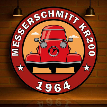 MESSERSCHMITT KR200 (1964) The Microcar Marvel Metal Tabela
