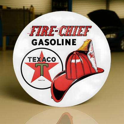 Texaco Fire Chief Gasoline Metal Tabela