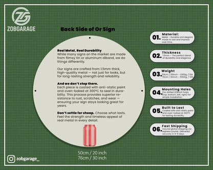 Winstun Gasoline Motor Oil Metal Tabela