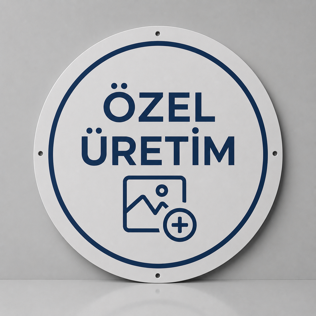 Kişiye Özel Yuvarlak Tabela