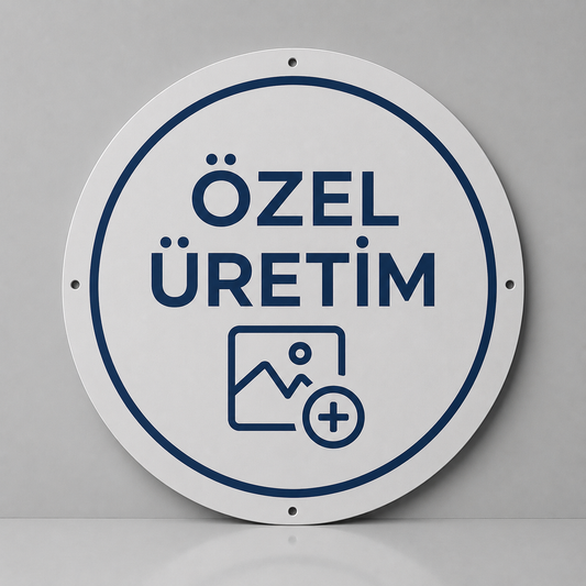 Kişiye Özel Yuvarlak Tabela