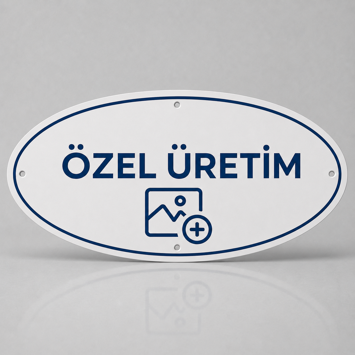 Kişiye Özel Oval Tabela