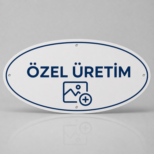 Kişiye Özel Oval Tabela