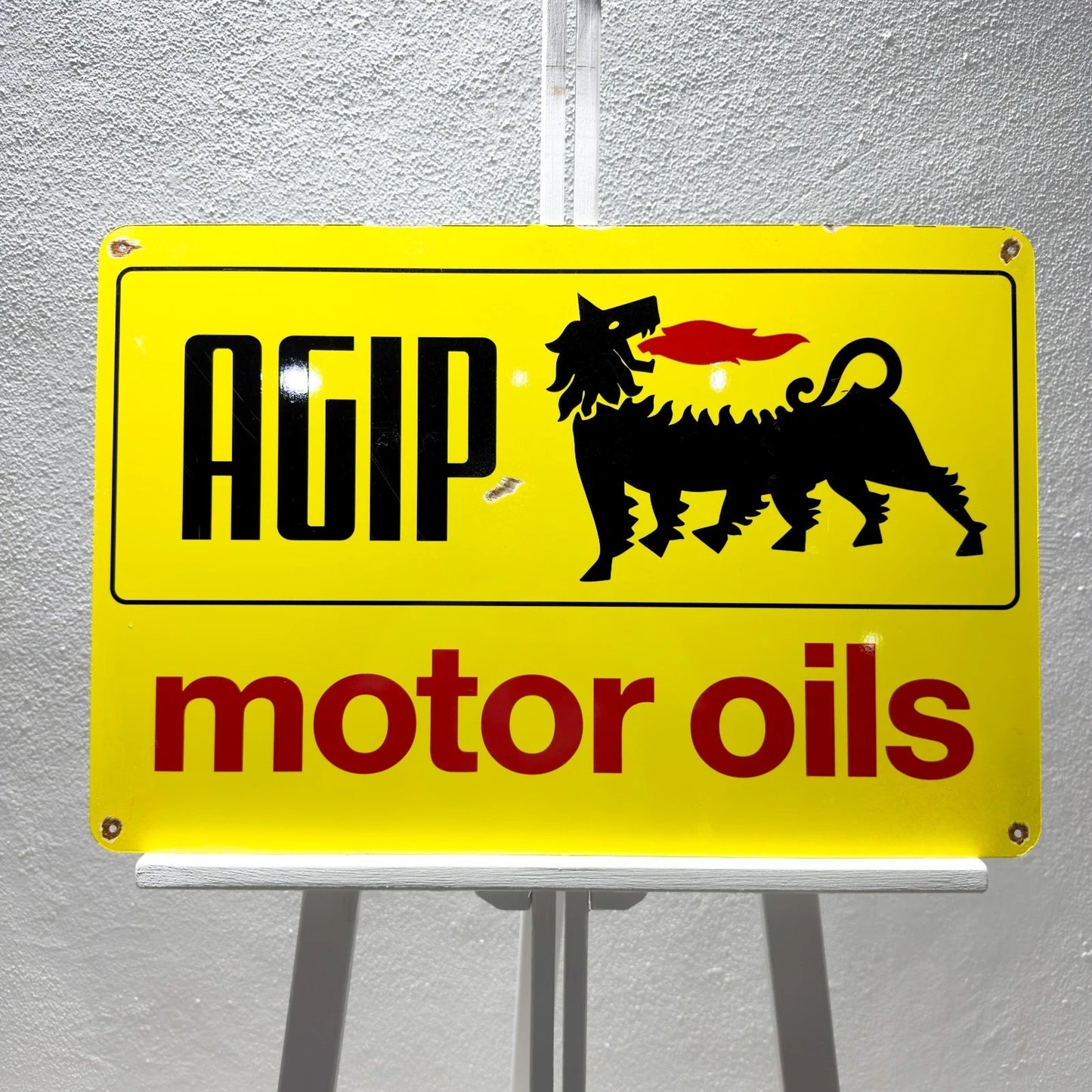 Agip Motor Oils Metal Tabela