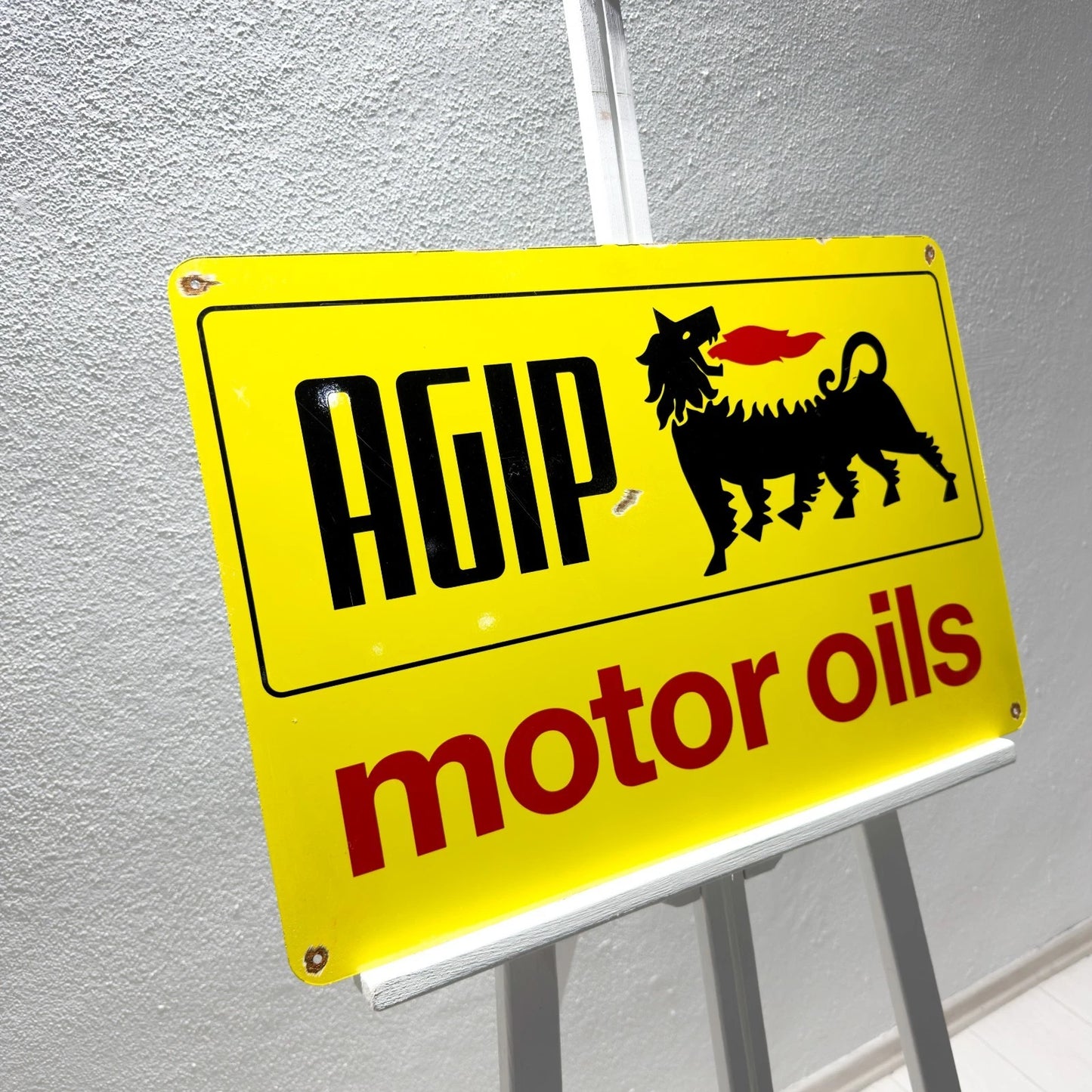 Agip Motor Oils Metal Tabela