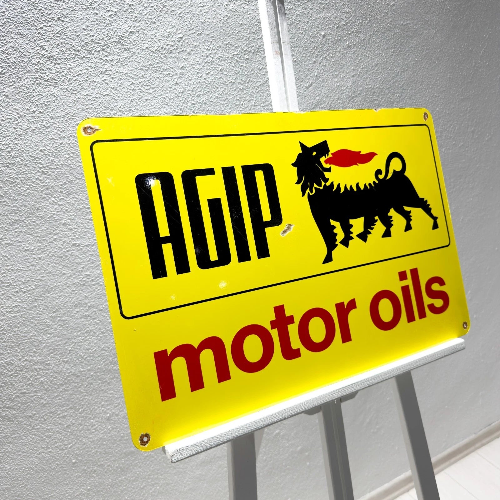 Agip Motor Oils Metal Tabela